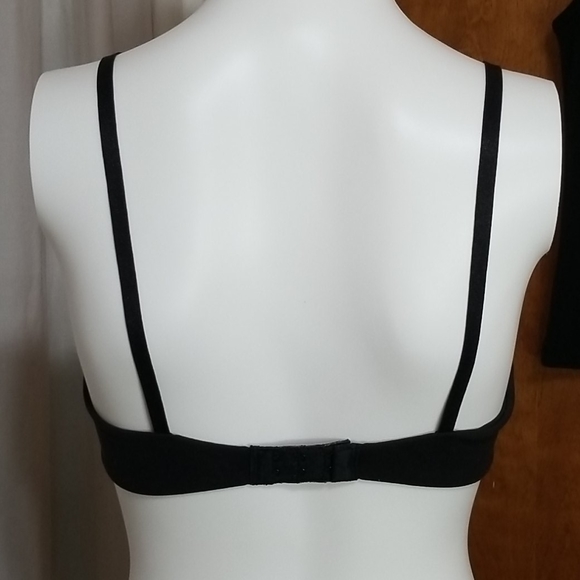 5/$25🌴Barely There -32B Black Peep Hole  Bra - Picture 4 of 6